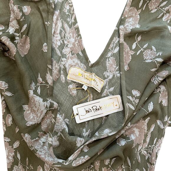 NWT Jen's Pirate Booty Cordoba Dress in Vineyard Spanish Rose - Picture 4 of 7